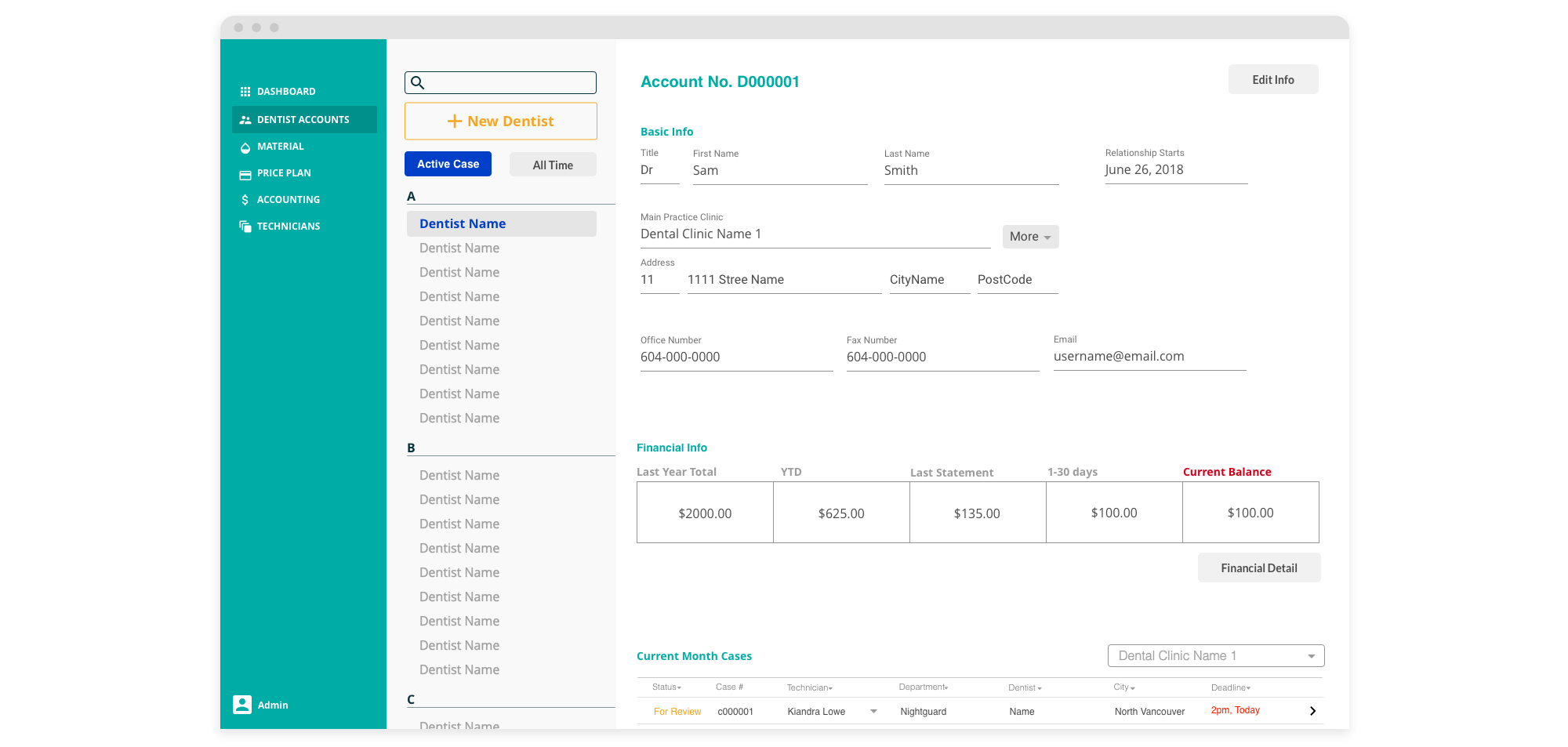 task Management web app pic